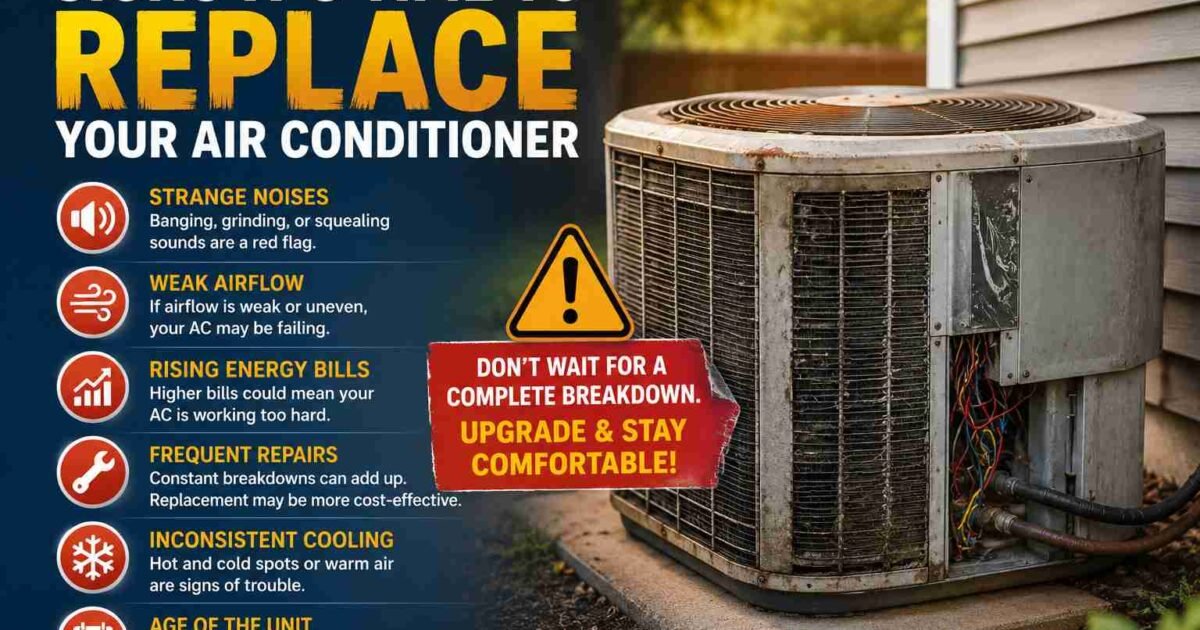 Signs It’s Time to Replace Your Air Conditioner