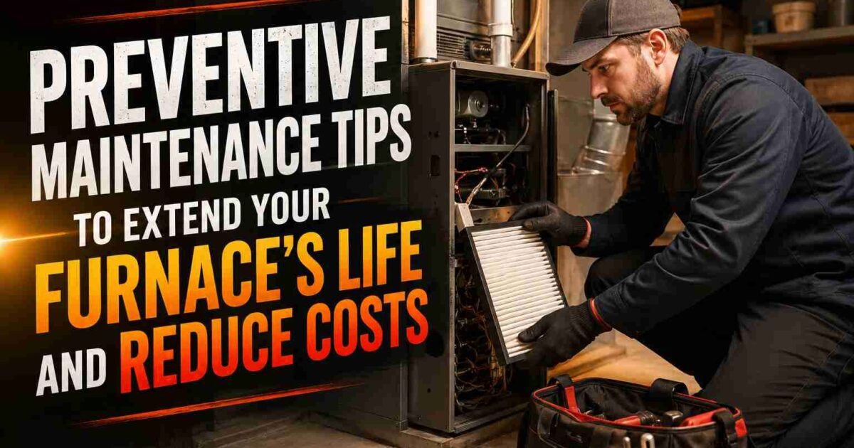Preventive Maintenance Tips to Extend Your Furnace’s Life and Reduce Costs