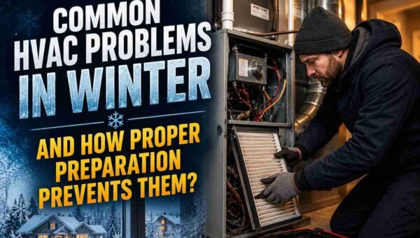 Common HVAC Problems in Winter and How Proper Preparation Prevents Them?