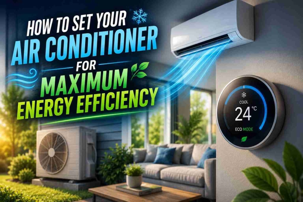 How to Set Your Air Conditioner for Maximum Energy Efficiency