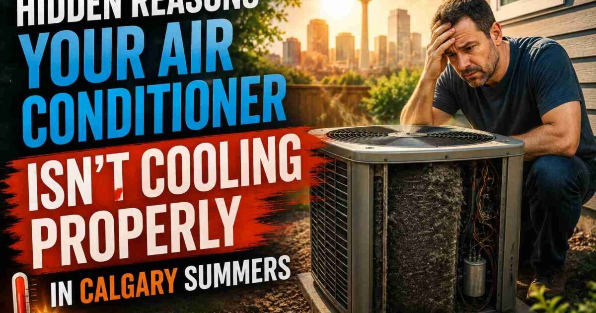 Hidden Reasons Your Air Conditioner Isn’t Cooling Properly in Calgary Summers
