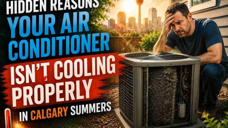 Hidden Reasons Your Air Conditioner Isn’t Cooling Properly in Calgary Summers
