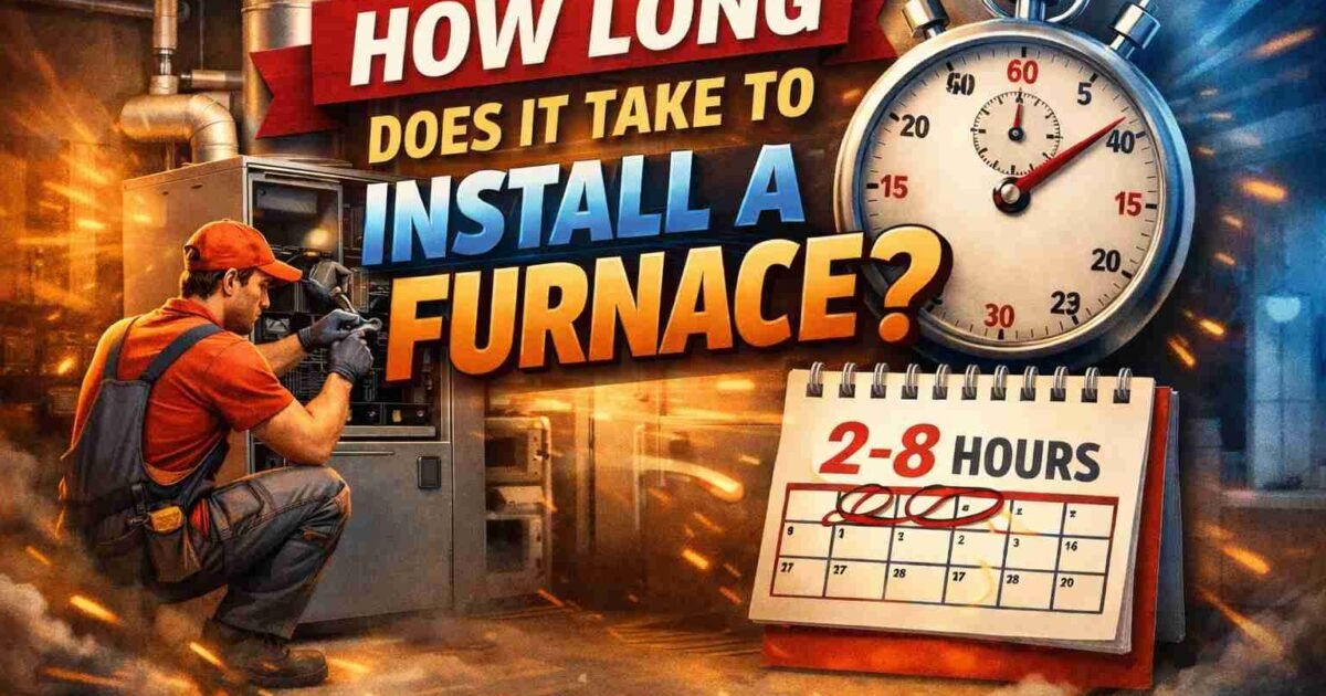 How Long Does It Take to Install a Furnace? A Step-by-Step Timeline for Calgary Homes
