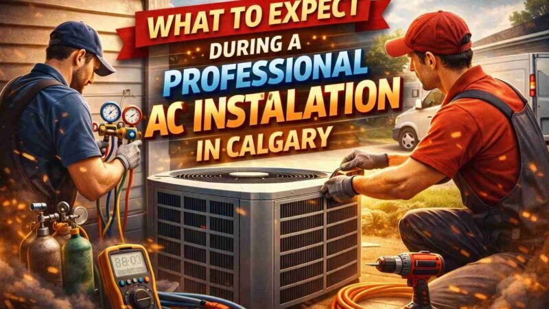What to Expect During a Professional AC Installation in Calgary