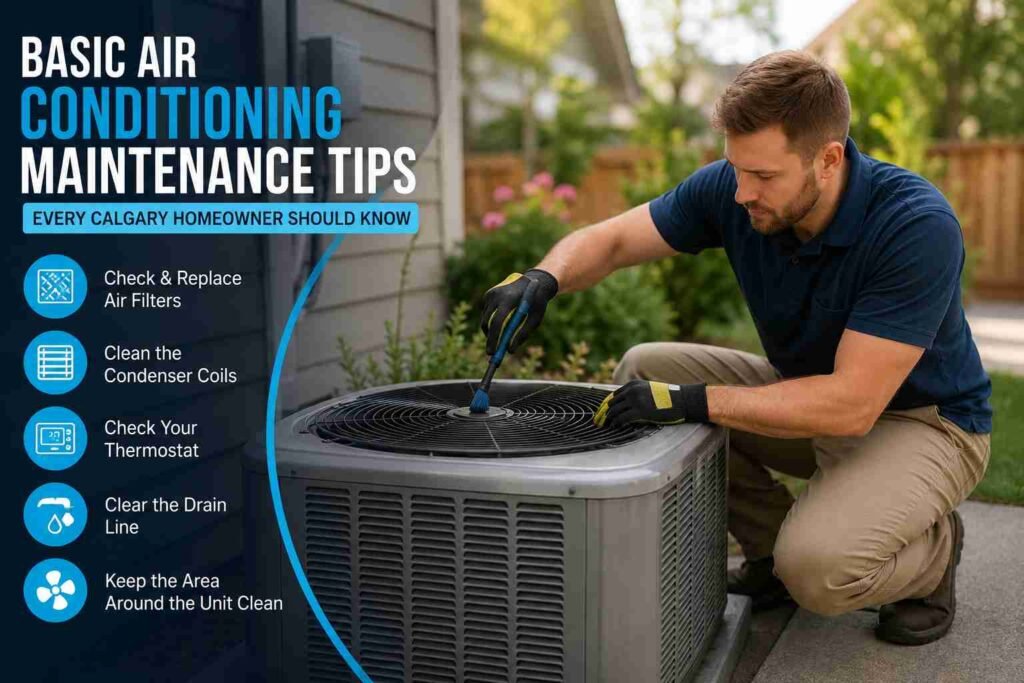 Basic Air Conditioning Maintenance Tips Every Calgary Homeowner Should Know