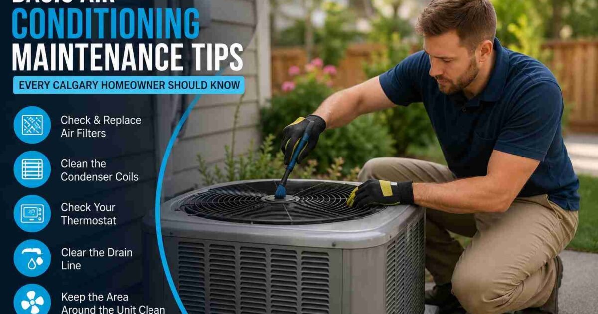 Basic Air Conditioning Maintenance Tips Every Calgary Homeowner Should Know