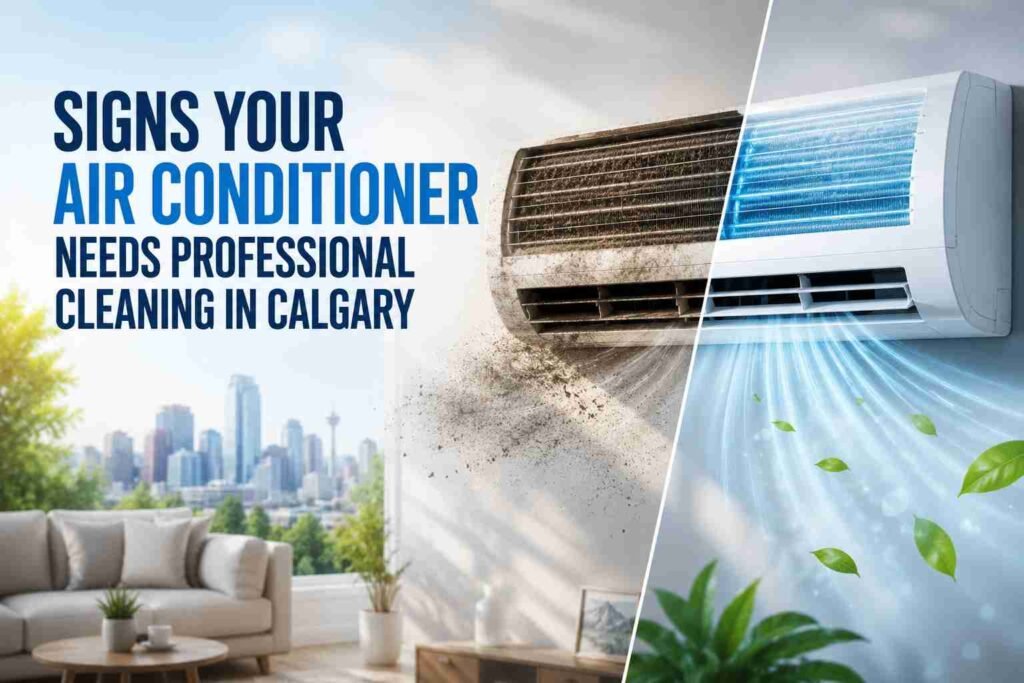 Signs Your Air Conditioner Needs Professional Cleaning in Calgary