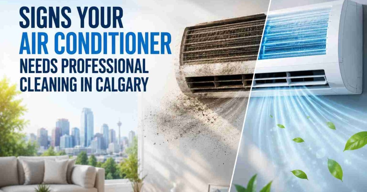 Signs Your Air Conditioner Needs Professional Cleaning in Calgary