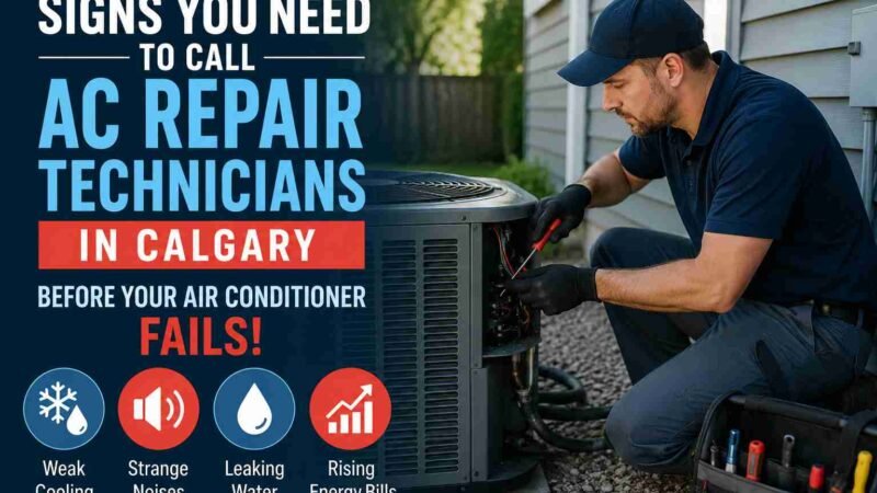 Signs You Need to Call AC Repair Technicians in Calgary Before Your Air Conditioner Fails