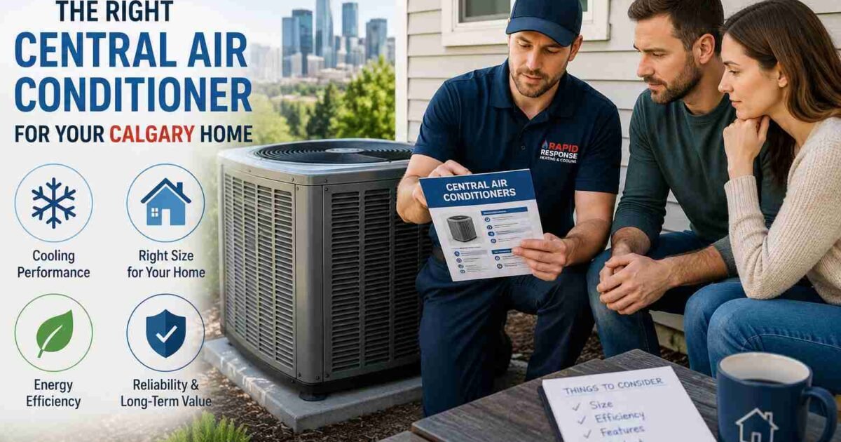 How to Choose the Right Central Air Conditioner for Your Calgary Home
