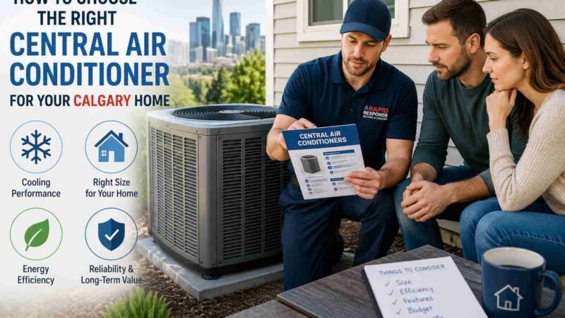 How to Choose the Right Central Air Conditioner for Your Calgary Home